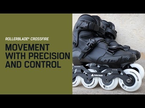 Ролики Rollerblade Crossfire black, укр, укр