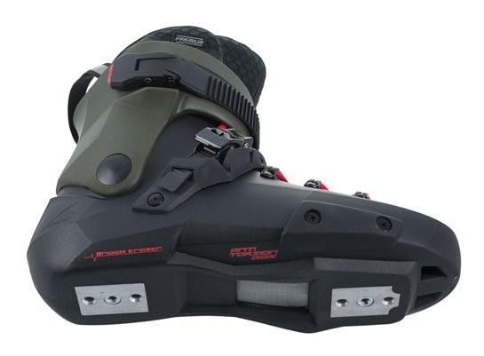 Роликовые коньки для взрослых Rollerblade TWISTER EDGE 3WD 36.5 (5US) 230мм Black/army green (07847300 8E6)