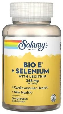 Bio Vitamin E with Selenium 268mg - 60 softgels