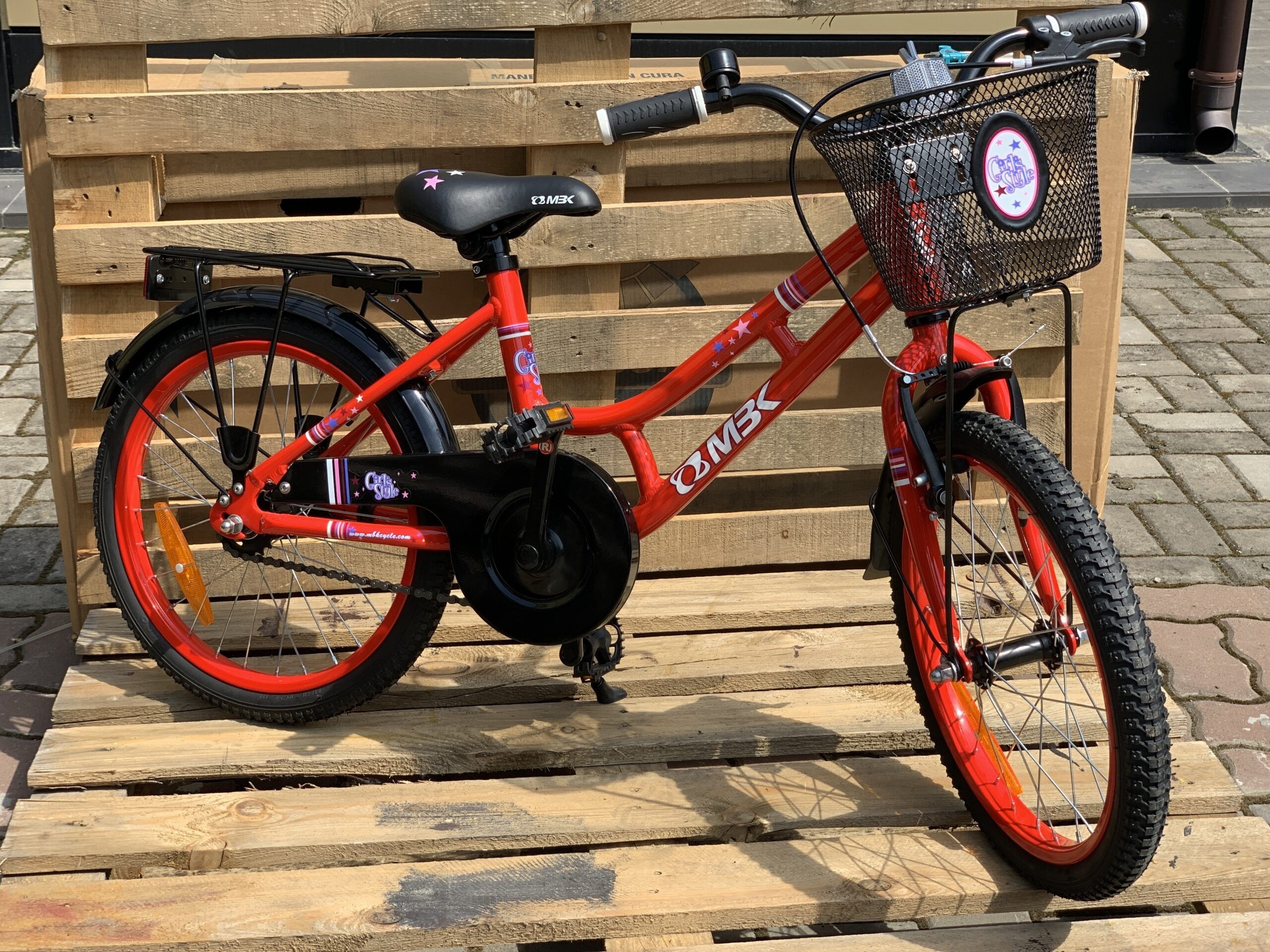 Велосипед MBK Girl Style Hot Red 16”