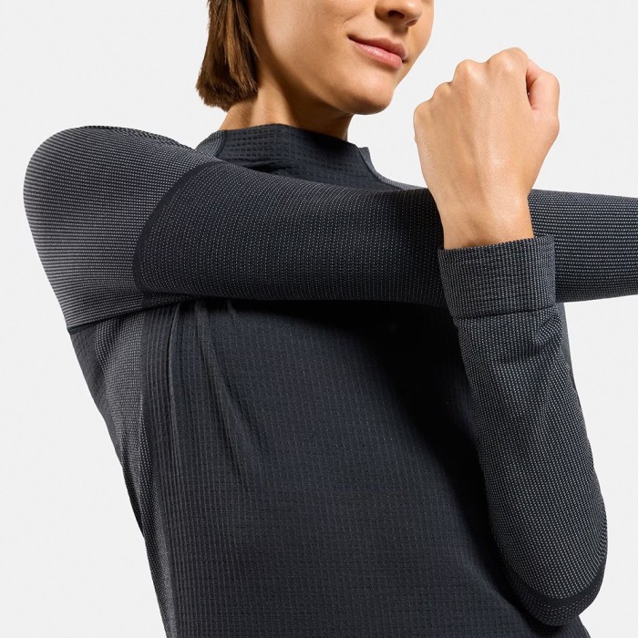 Odlo термобрюки Seamless Performance Wool W black L