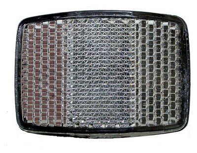 Прямокутний передній відбивач на велосипед M-Wave Reflector F 58x42
