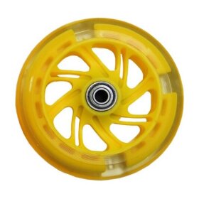 Колесо Explore для самоката 125 мм, желтое