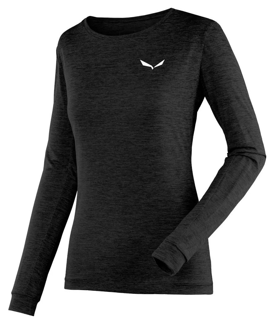 Футболка Salewa Puez Melange Dry L/S Tee Wmn, укр, укр