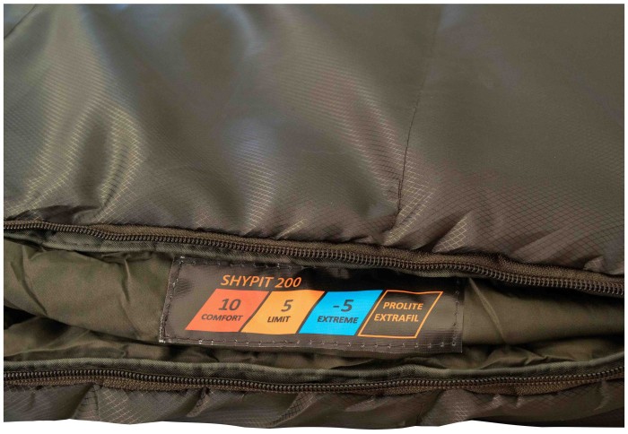 Спальный мешок Tramp Shypit 200 ковдра с капюшом левый olive 220/80 UTRS-059R