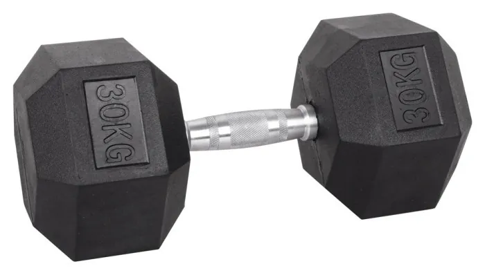 Гантель шестигранный inSPORTline Hexsteel 30 кг