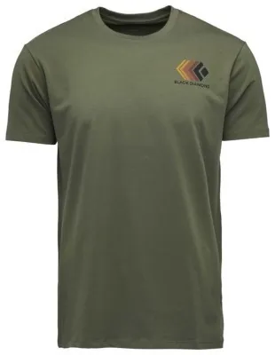Мужская футболка Black Diamond M Faded SS Tee, Tundra, L