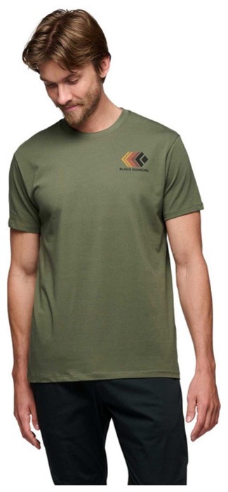 Мужская футболка Black Diamond M Faded SS Tee, Tundra, L