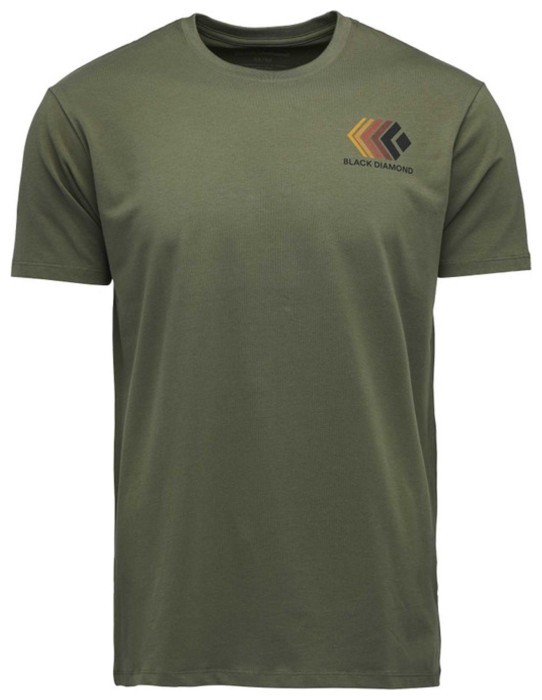 Мужская футболка Black Diamond M Faded SS Tee, Tundra, L