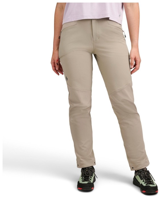 Брюки женские Black Diamond W Alpine Hybrid Pants, 2, Moonstone