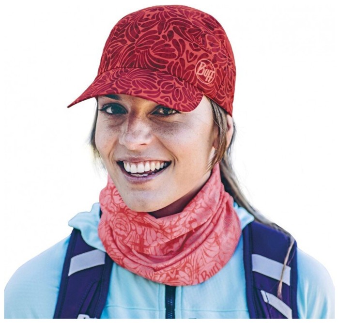 Кепка Buff Pack Trek Cap, Landscape Grey