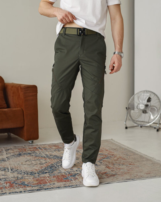 Милитари брюки рип-стоп хаки мужские Pobedov Expedition. Военные штаны для мужчин