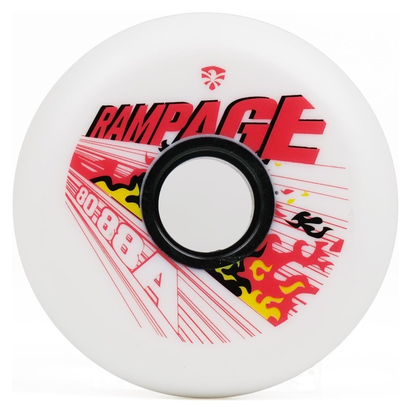 Колеса для роликів Flying Eagle Rampage 88A 4 шт білі, укр, укр