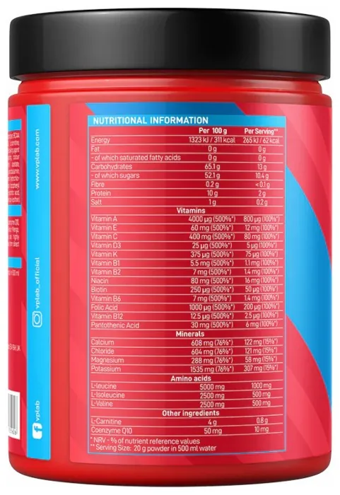 FitActive Isotonic Drink - 500g Tropical Fruit