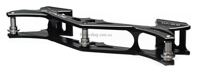 Рами для роликов Flying Eagle Valor 3*100 mm черные