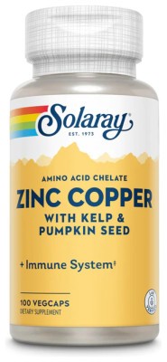 Zinc Copper - 100 vcaps