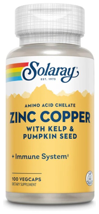 Zinc Copper - 100 vcaps