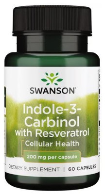 Indole-3-Carbinol with Resveratrol 200mg - 60 caps
