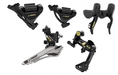 Набір трансмісії 2*12 L-twoo RX дуал правий. та лев, перемикання. зад і перед L-TWOO RX ST-R7010-L з гідравлічними гальмами