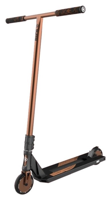 Самокат трюковий Hipe H9 Black/Bronze, укр, укр