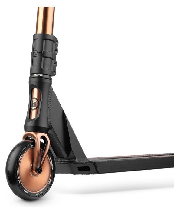 Самокат трюковий Hipe H9 Black/Bronze, укр, укр