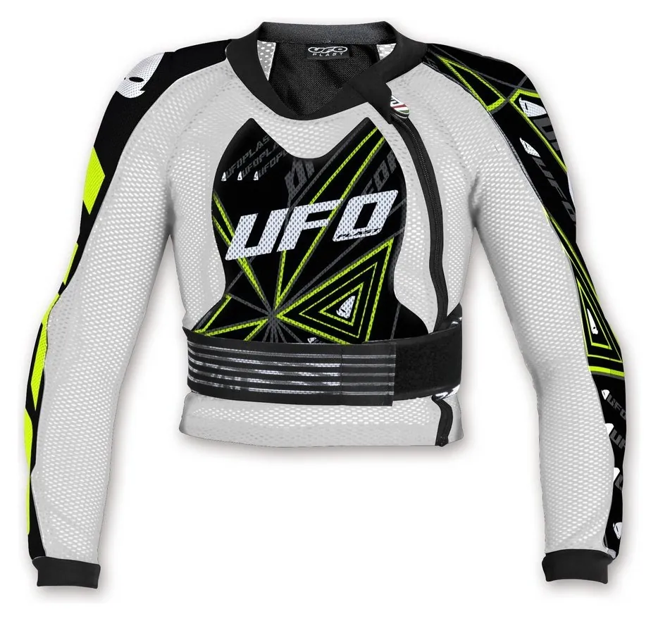 Куртка захисна спортивна підліткова UFO ULTRALIGHT 3.0 JR XL Black (PE02387) (XL black)
