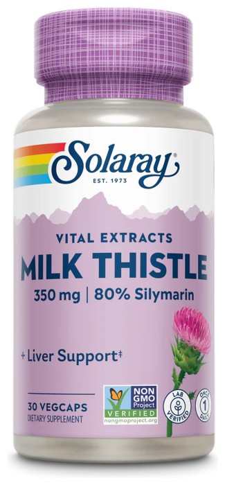 Milk Thistle Seed Extract One 350mg - 30 vcaps