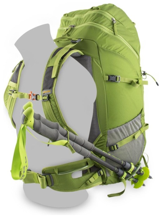 Рюкзак Pinguin Trail 42, Black (PNG 323191) 2020