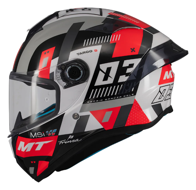 Мотошолом MT Targo S SERGIO GARCIA 2024 B5 GLOSS XXS