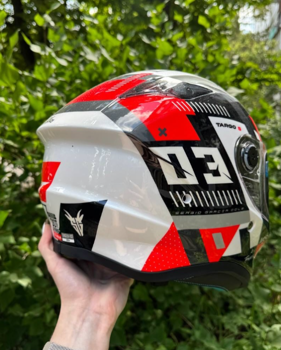 Мотошолом MT Targo S SERGIO GARCIA 2024 B5 GLOSS XXS