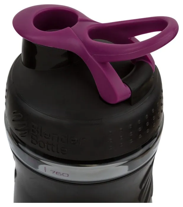 Шейкер спортивний (пляшка) BlenderBottle SportMixer Flip 28oz/820ml Black/Plum