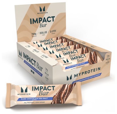Impact Bar - 12x64g Dark Chocolate Sea Salt