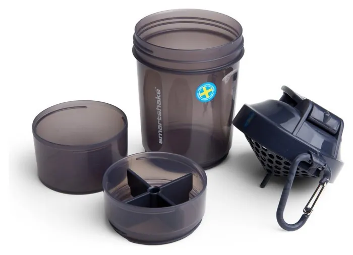 Шейкер спортивний SmartShake Original2GO 600ml Dark Gray