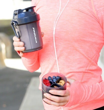 Шейкер спортивний SmartShake Original2GO 600ml Dark Gray