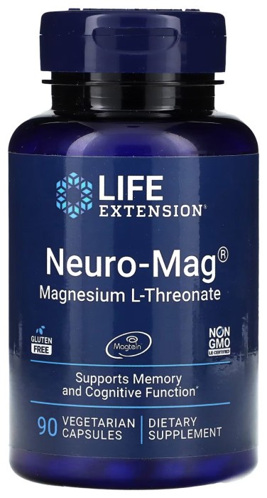 Neuro-Mag® Magnesium L-Threonate - 90 vcaps, укр, укр