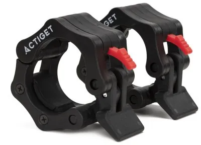 Замки (затиски) для олімпійського грифа Actiget Quick Release 50 мм 2 шт ACT0014