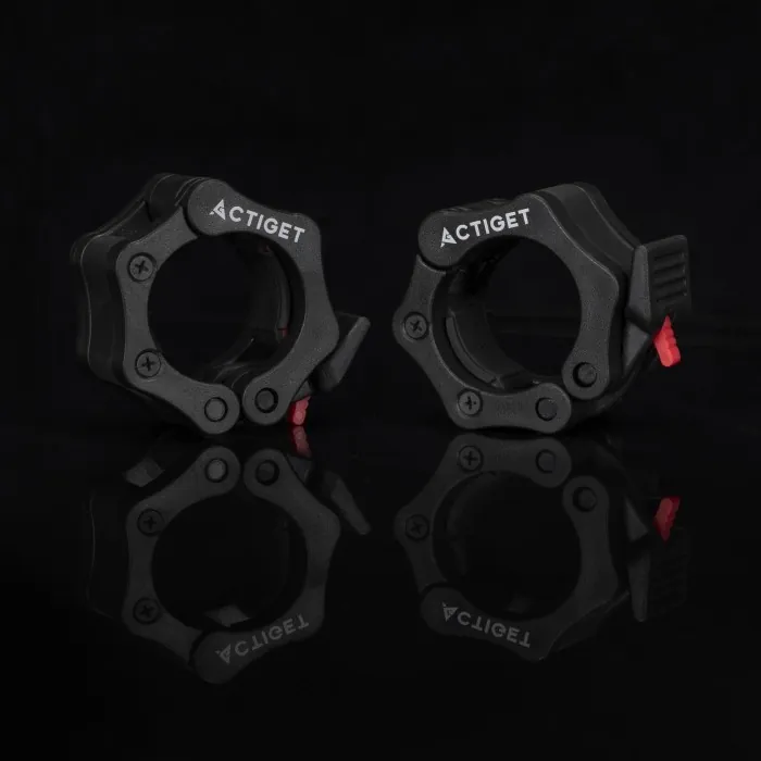 Замки (затиски) для олімпійського грифа Actiget Quick Release 50 мм 2 шт ACT0014