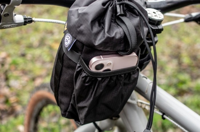 Сумка на руль KasyBag Pocket Pack One hand (кормушка) Total-Black