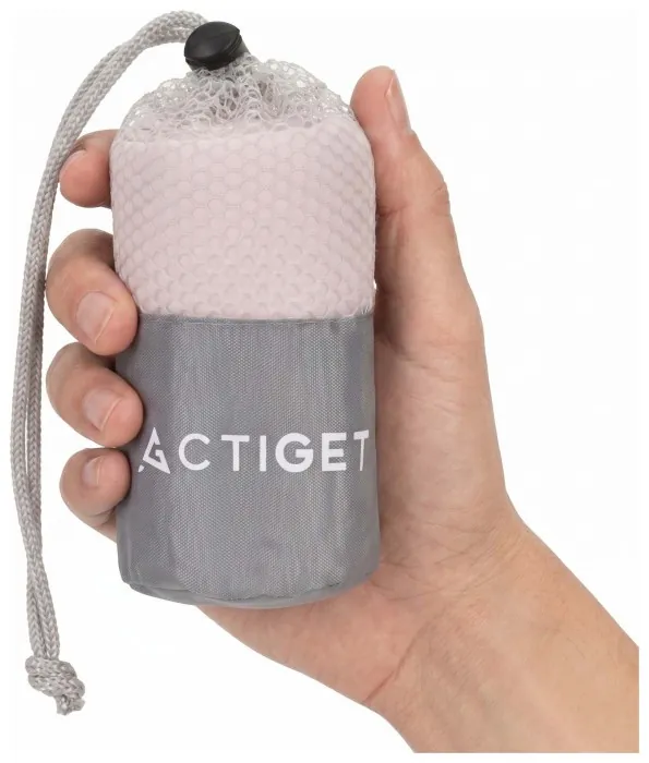 Рушник спортивний Actiget 80 x 40 см з мікрофібри ACT0184 Light Pink