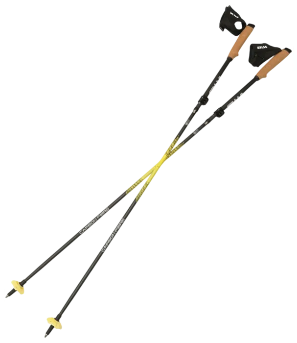 Трекинговые палки Silva Running Poles Carbon Z Ajastable, 120-140 см