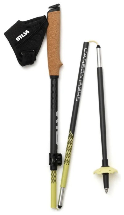 Трекинговые палки Silva Running Poles Carbon Z Ajastable, 120-140 см