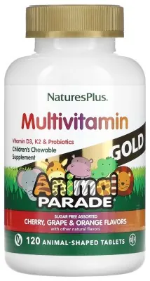 Children’s Gold Multivitamin - 120 tabs Assorted