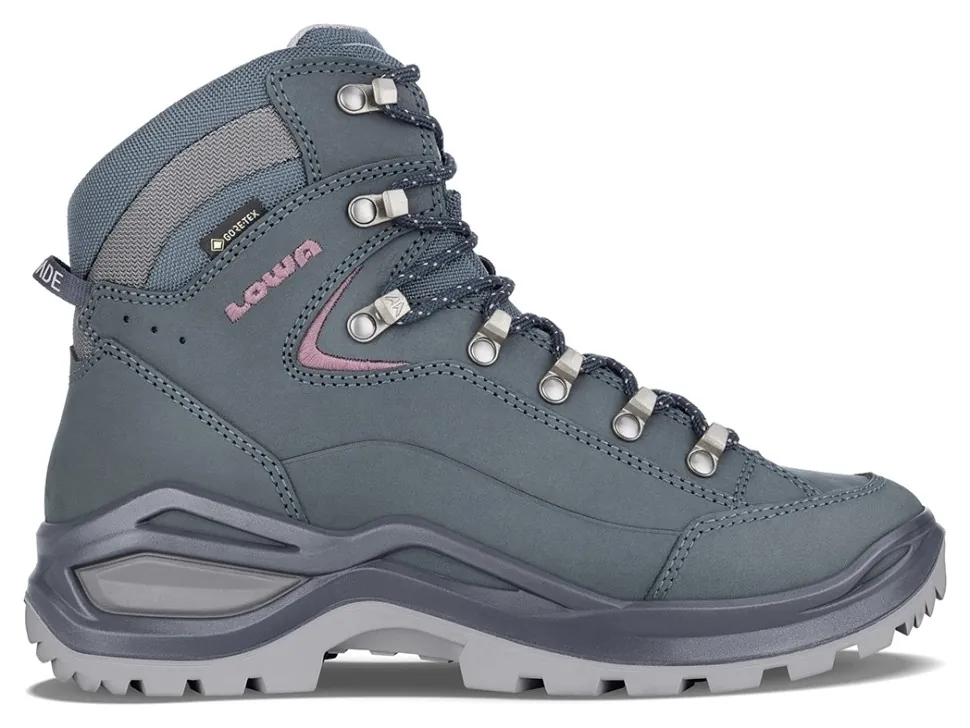 Черевики LOWA Renegade Evo GTX MID W blue-old rose (37)
