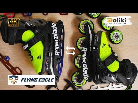 Лезвия для роликов Flying Eagle черные