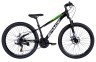 Велосипед ST 26'' SPACE-034 DD трещотка рама- 2024 (чорно-зелений ), укр