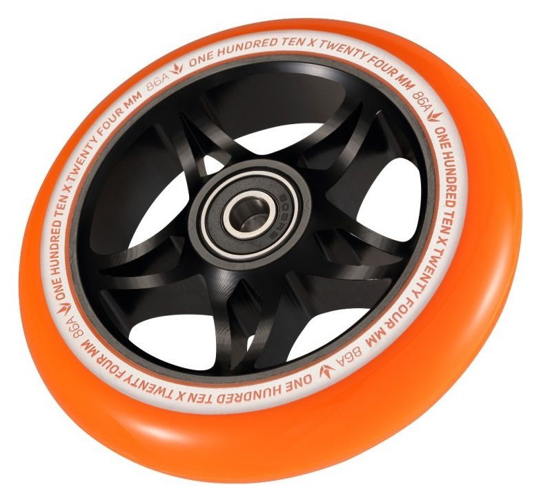 Колесо для трюкового самокату BLUNT S3 110мм x 24мм ORANGE, укр, укр