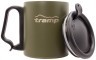 Термокружка TRAMP з поїлкою і защіпкою 350мл UTRC-020 olive, укр Фото - 2
