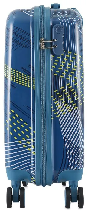 Валіза Semi Line 20" (S) Blue Pattern (T5652-1)