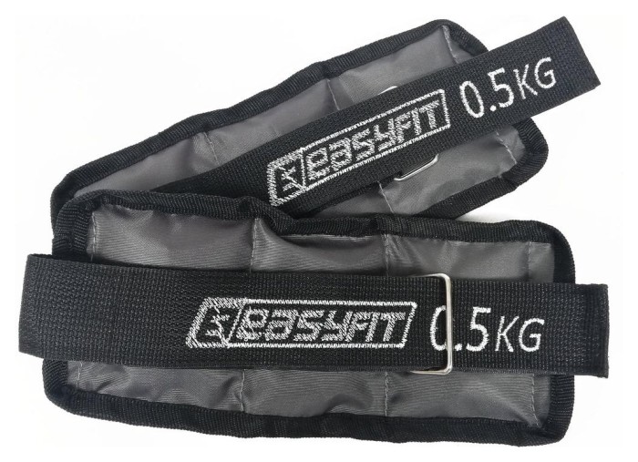 Утяжелители для ног и рук с металлом EasyFit Metal 0,5 кг (пара)