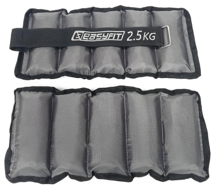 Утяжелители для ног и рук с металлом EasyFit Metal 0,5 кг (пара)
